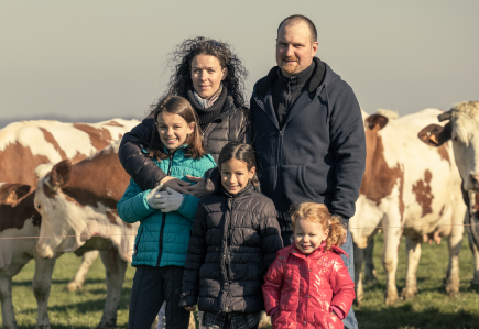 Ferme la vie en vert