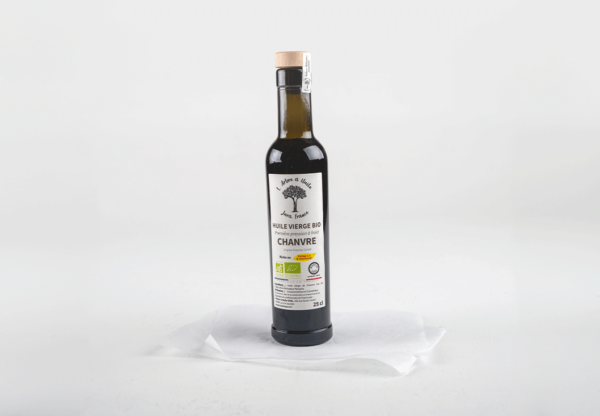 Fruitière des Coteaux de Seille Lavigny Jura Huile Vierge Gastronomique Bio de Chanvre